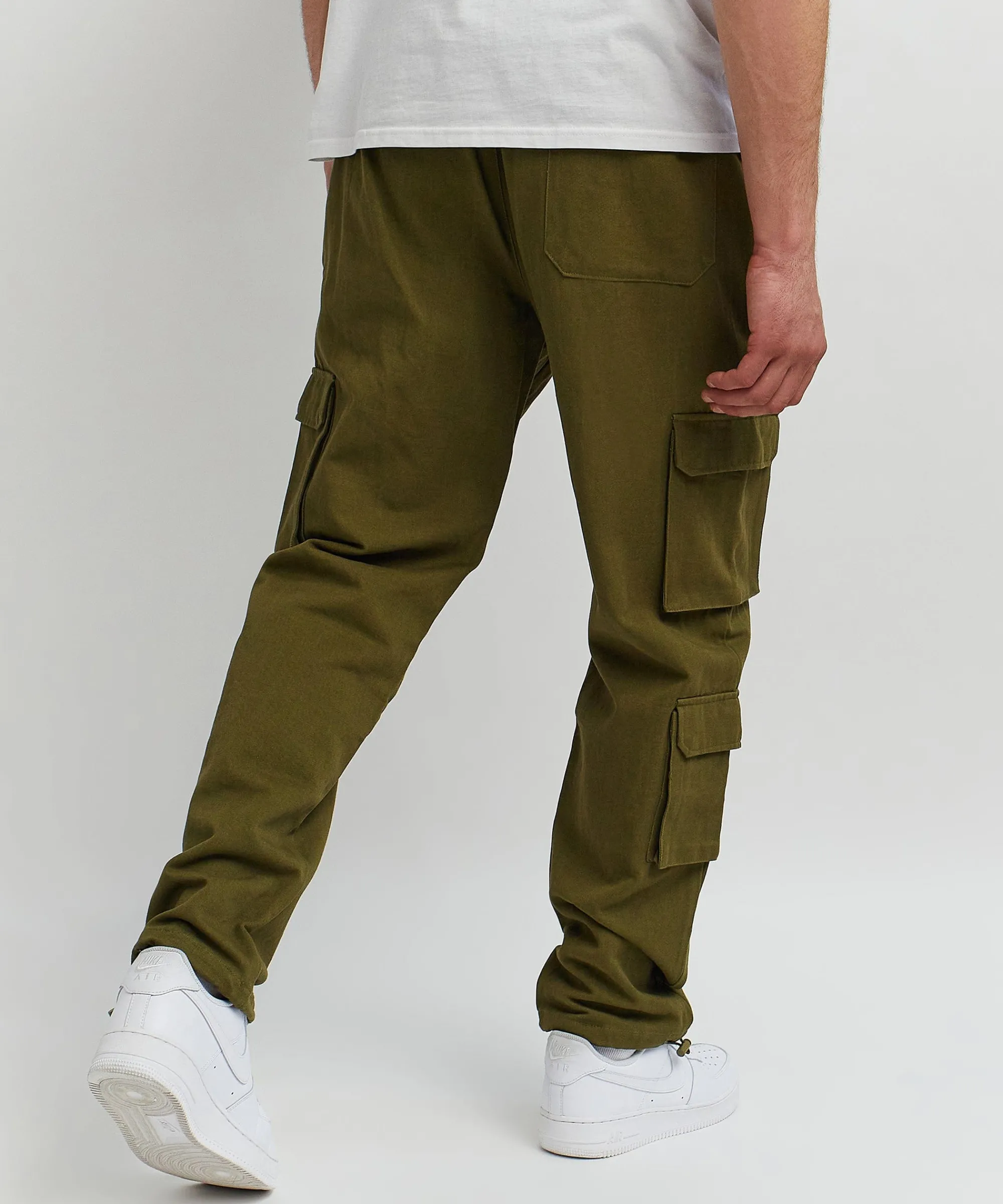 heaven_woven_cargo_pants__olive_green_3.webp Outlet Heaven Woven Cargo Pants - Olive Green Shop All Bottoms | Cargo & Utility Pants