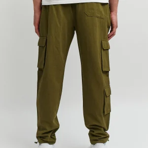 Outlet Heaven Woven Cargo Pants - Olive Green Shop All Bottoms | Cargo & Utility Pants