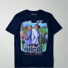 Cheap How High Poster Short Sleeve Tee - Black Graphic Tees