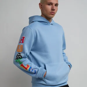 Store Hustle Daily Hoodie - Light Blue Hoodies | Hoodies