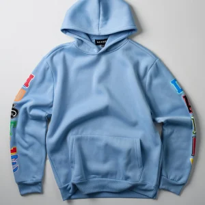 Store Hustle Daily Hoodie - Light Blue Hoodies | Hoodies