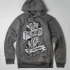 Flash Sale In Memory Of Graphic Print Hoodie - Grey Hoodies | Hoodies