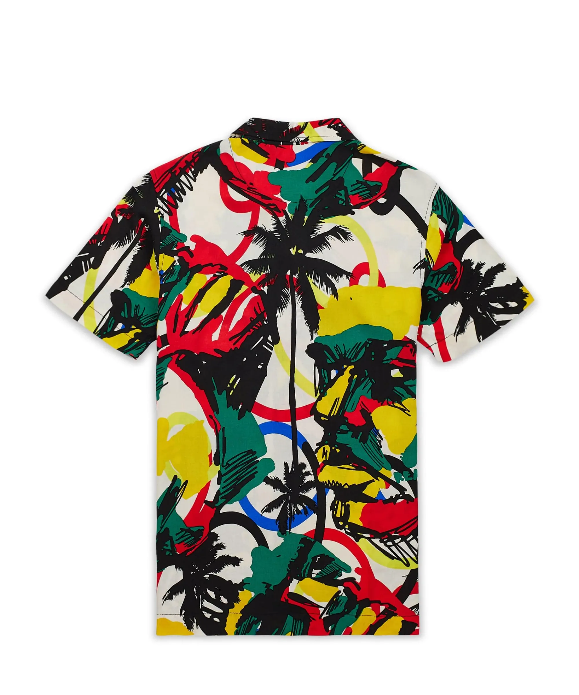 isle_allover_print_short_sleeve_shirt_2.webp Best Sale Isle Allover Print Short Sleeve Shirt Button Downs