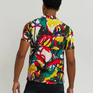 Best Sale Isle Allover Print Short Sleeve Shirt Button Downs