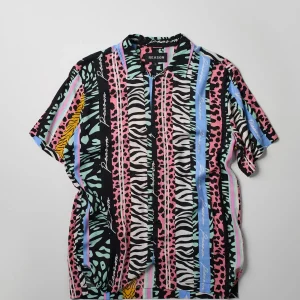 Store Jungle Fever Allover Print Short Sleeve Shirt Button Downs