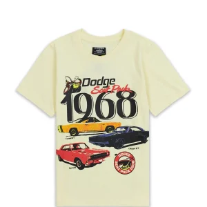 Flash Sale Kids Dodge 1968 Short Sleeve Tee - Khaki Graphic Tees