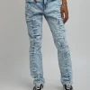Best Sale Kingwood Distressed Light Wash Denim Jeans Denim Jeans | Shop All Bottoms
