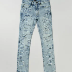 Best Sale Kingwood Distressed Light Wash Denim Jeans Denim Jeans | Shop All Bottoms