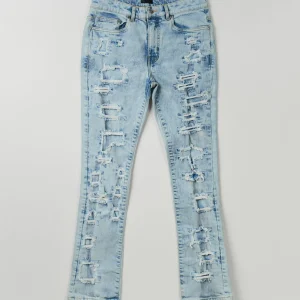 Best Sale Kingwood Distressed Light Wash Denim Jeans Denim Jeans | Shop All Bottoms
