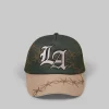 Best LA Embroidery Trucker Hat - Olive Green Hats