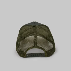 Best LA Embroidery Trucker Hat - Olive Green Hats