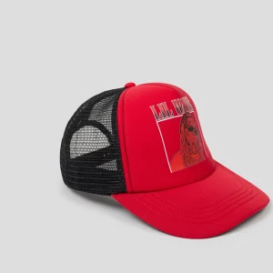 Best Lil Wayne Box Trucker Hat - Red Hats