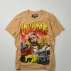 Cheap Lil Wayne New Orleans Short Sleeve Tee - Khaki Graphic Tees