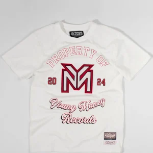 Cheap Lil Wayne Property Of Short Sleeve Tee - White Graphic Tees
