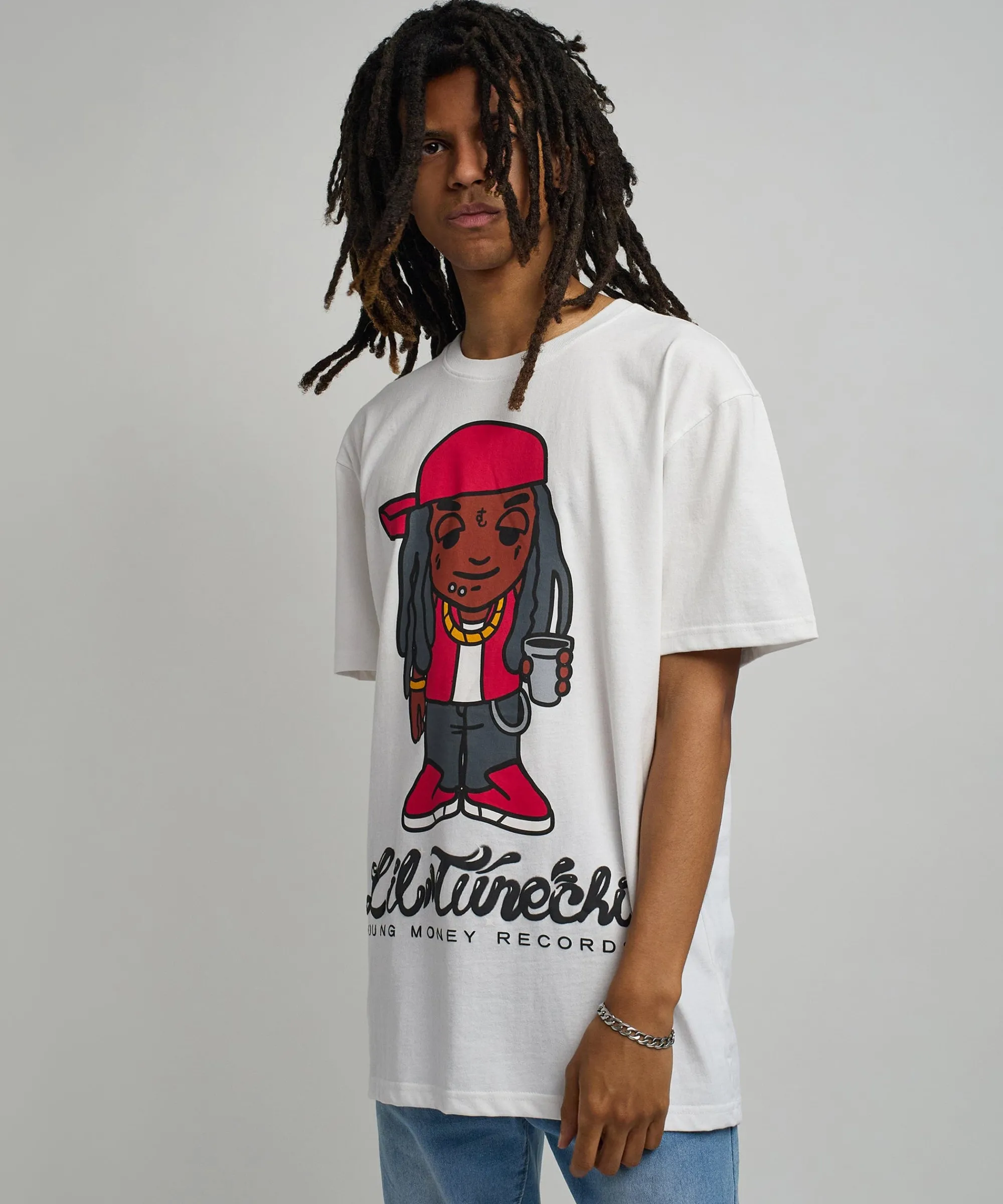 lil_wayne_tunechi_short_sleeve_tee__white_3.webp Hot Lil Wayne Tunechi Short Sleeve Tee - White Graphic Tees