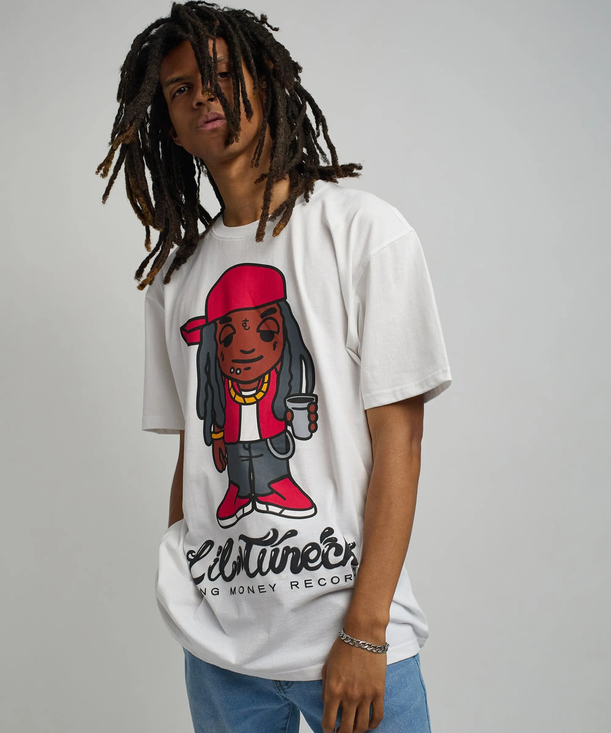 lil_wayne_tunechi_short_sleeve_tee__white_4.webp Hot Lil Wayne Tunechi Short Sleeve Tee - White Graphic Tees