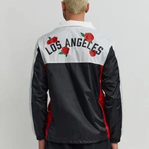 Store Los Angeles Coaches Jacket - Black Lightweight Jackets