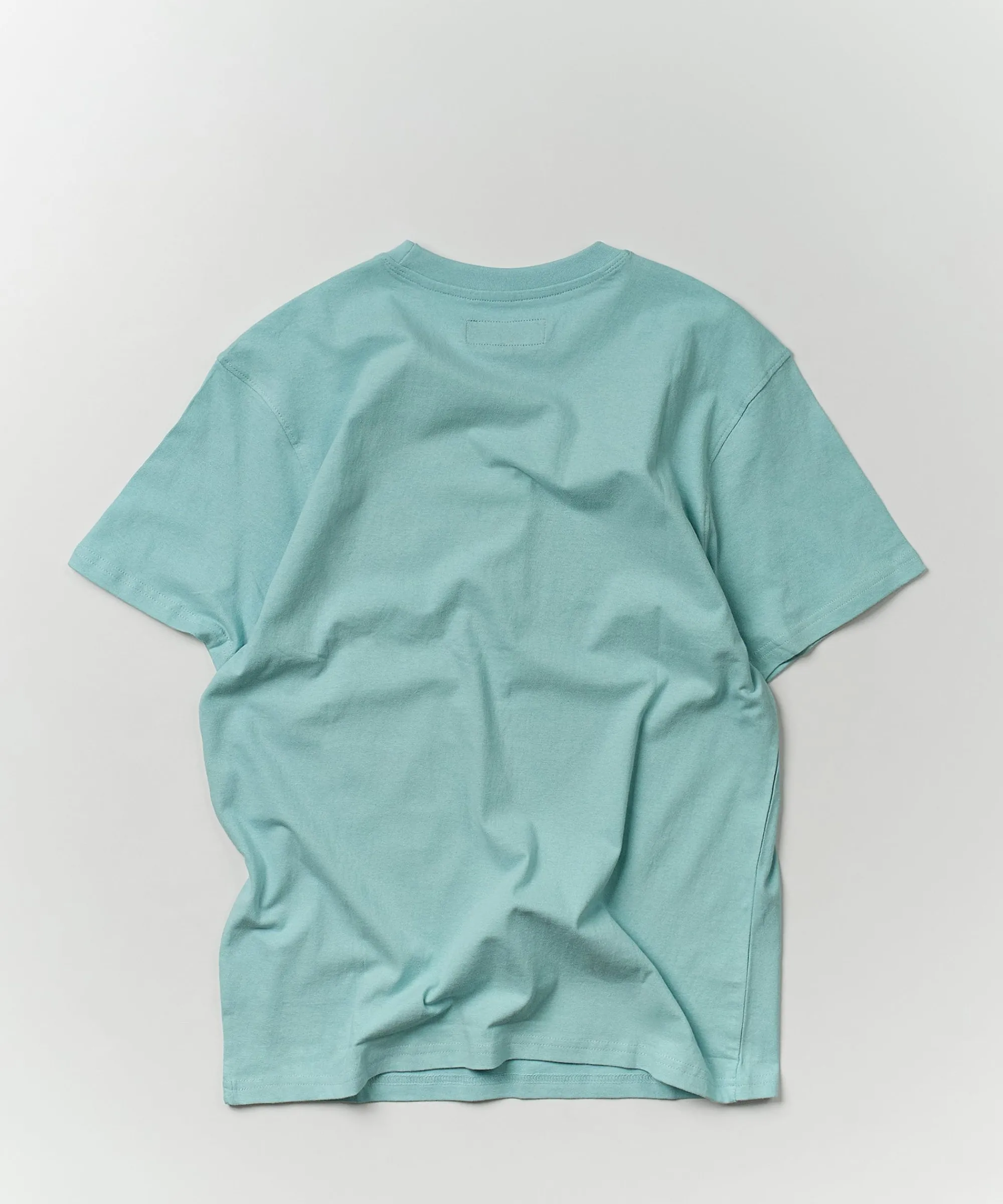 love_all_glitter_print_short_sleeve_tee__light_blue_3.webp Sale Love All Glitter Print Short Sleeve Tee - Light Blue Graphic Tees