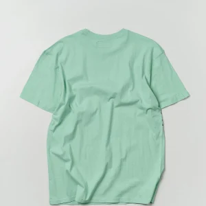 Best Sale Luca Graphic Print Embroidery Short Sleeve Tee - Olive Green Graphic Tees