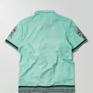 Hot Luca Short Sleeve Shirt - Olive Green Button Downs