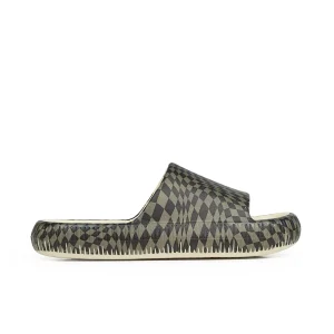 Store Maddox Checkered Slides - Black Slides