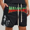 Flash Sale Malcolm X Retro Mesh Shorts - Black Shop All Bottoms | Shorts