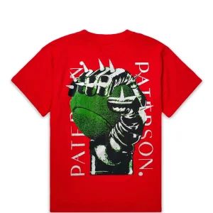 Discount Match Point Short Sleeve Tee - Red Graphic Tees