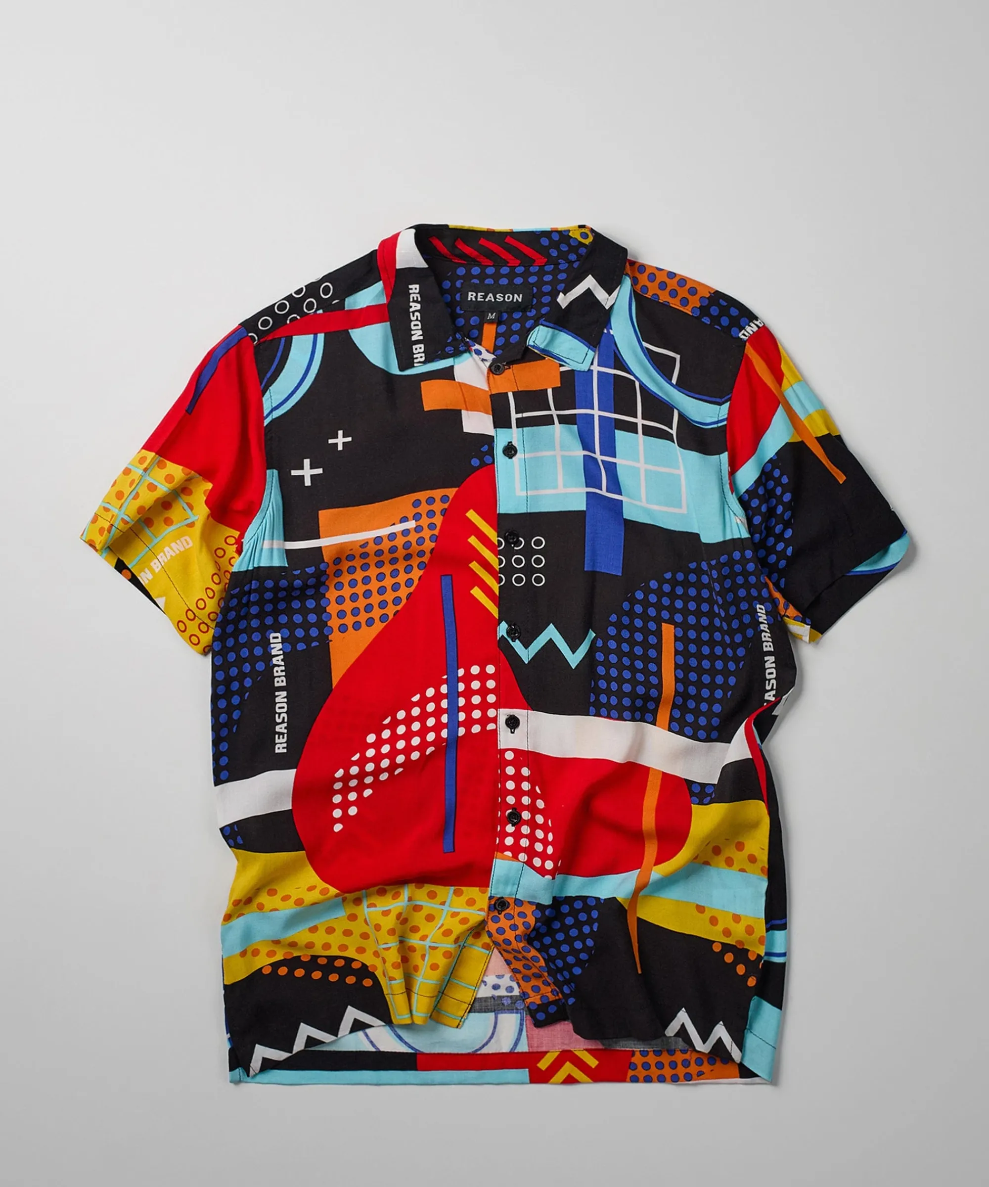 messenger_allover_print_short_sleeve_shirt_3.webp Flash Sale Messenger Allover Print Short Sleeve Shirt Button Downs