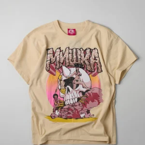 Best Sale Mishka Cyco Short Sleeve Tee - Khaki Graphic Tees