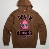 Store Mishka Death Adders 1978 Hoodie - Brown Hoodies | Hoodies