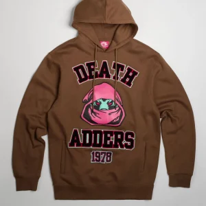 Store Mishka Death Adders 1978 Hoodie - Brown Hoodies | Hoodies