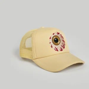 Hot Mishka Eyeball Embroidered Trucker Hat Hats