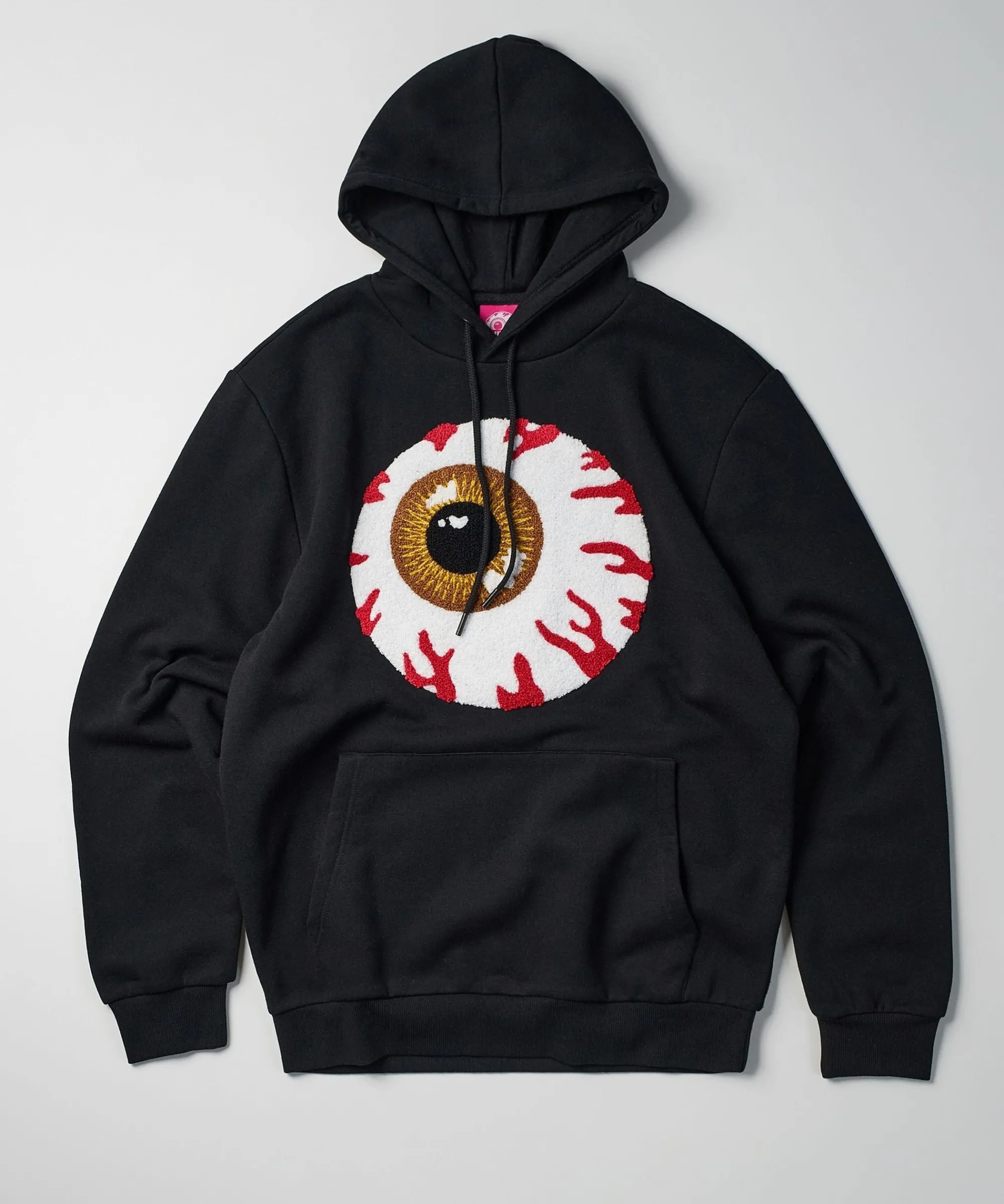 mishka_jumbo_keep_watch_chenille_patched_hoodie__black_0.webp Clearance Mishka Jumbo Keep Watch Chenille Patched Hoodie - Black Hoodies | Hoodies