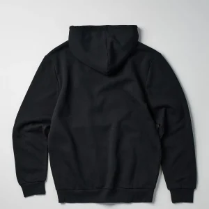 Clearance Mishka Jumbo Keep Watch Chenille Patched Hoodie - Black Hoodies | Hoodies