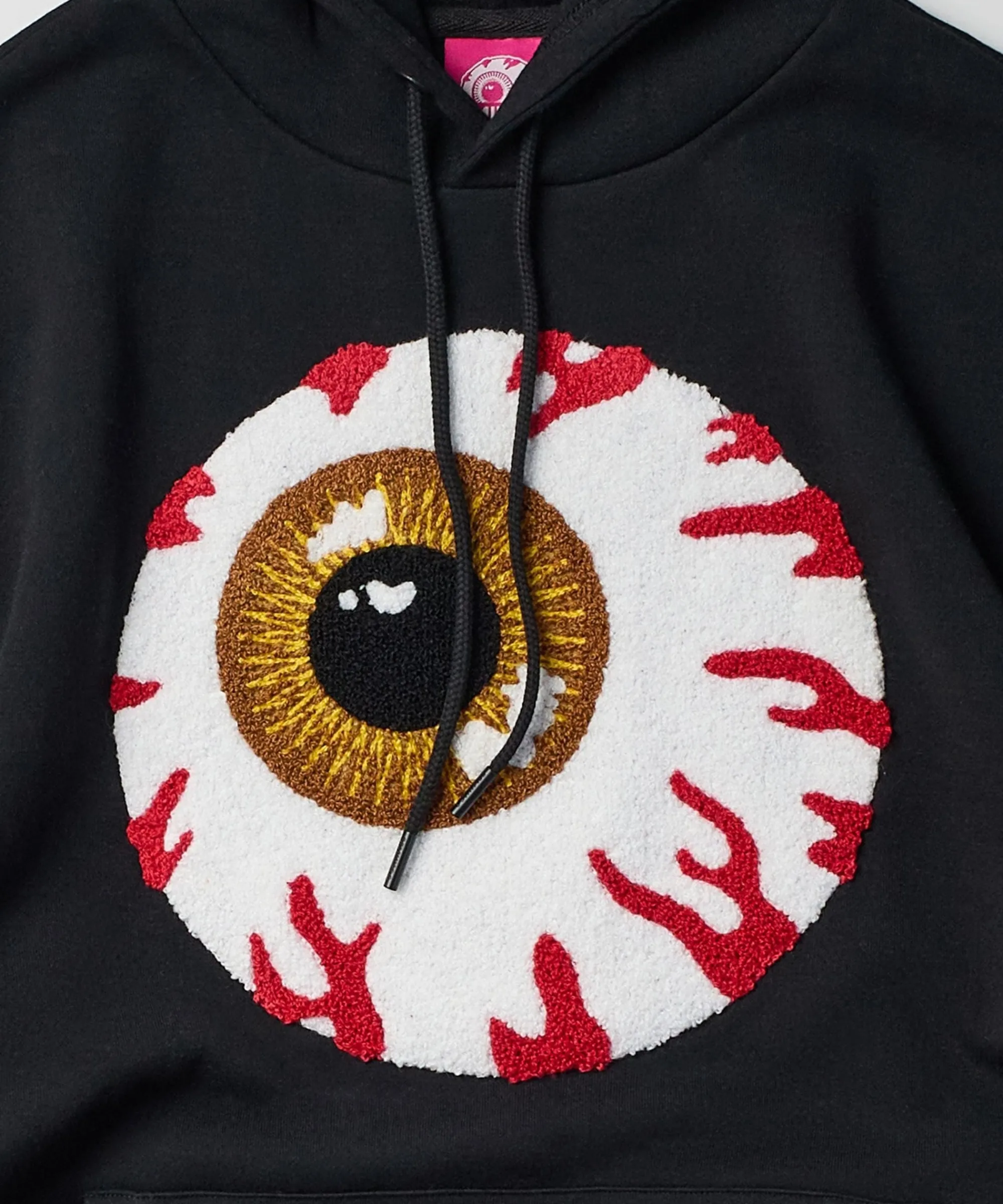 mishka_jumbo_keep_watch_chenille_patched_hoodie__black_2.webp Clearance Mishka Jumbo Keep Watch Chenille Patched Hoodie - Black Hoodies | Hoodies
