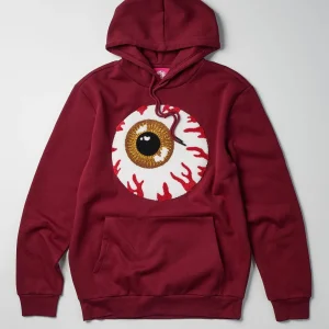 Online Mishka Jumbo Keep Watch Chenille Patched Hoodie - Brown Hoodies | Hoodies