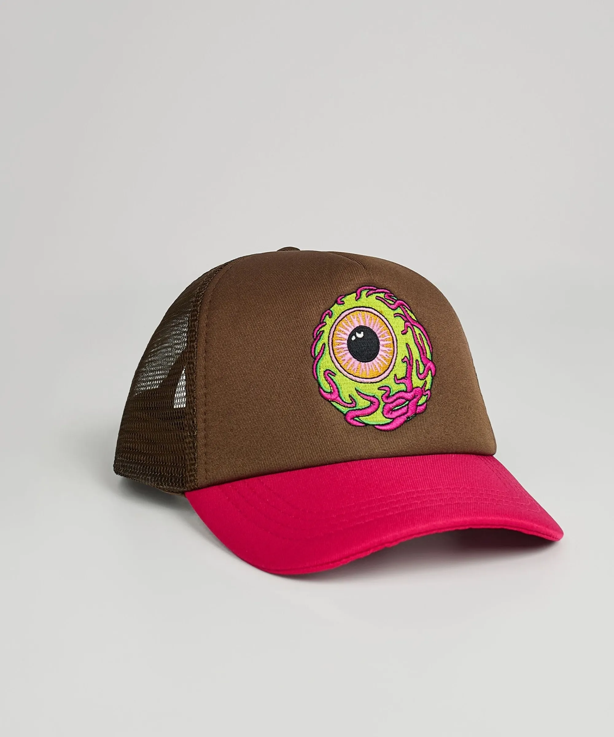 mishka_keep_watch_embroidered_trucker_hat_1-6.webp Fashion Mishka Keep Watch Embroidered Trucker Hat Hats