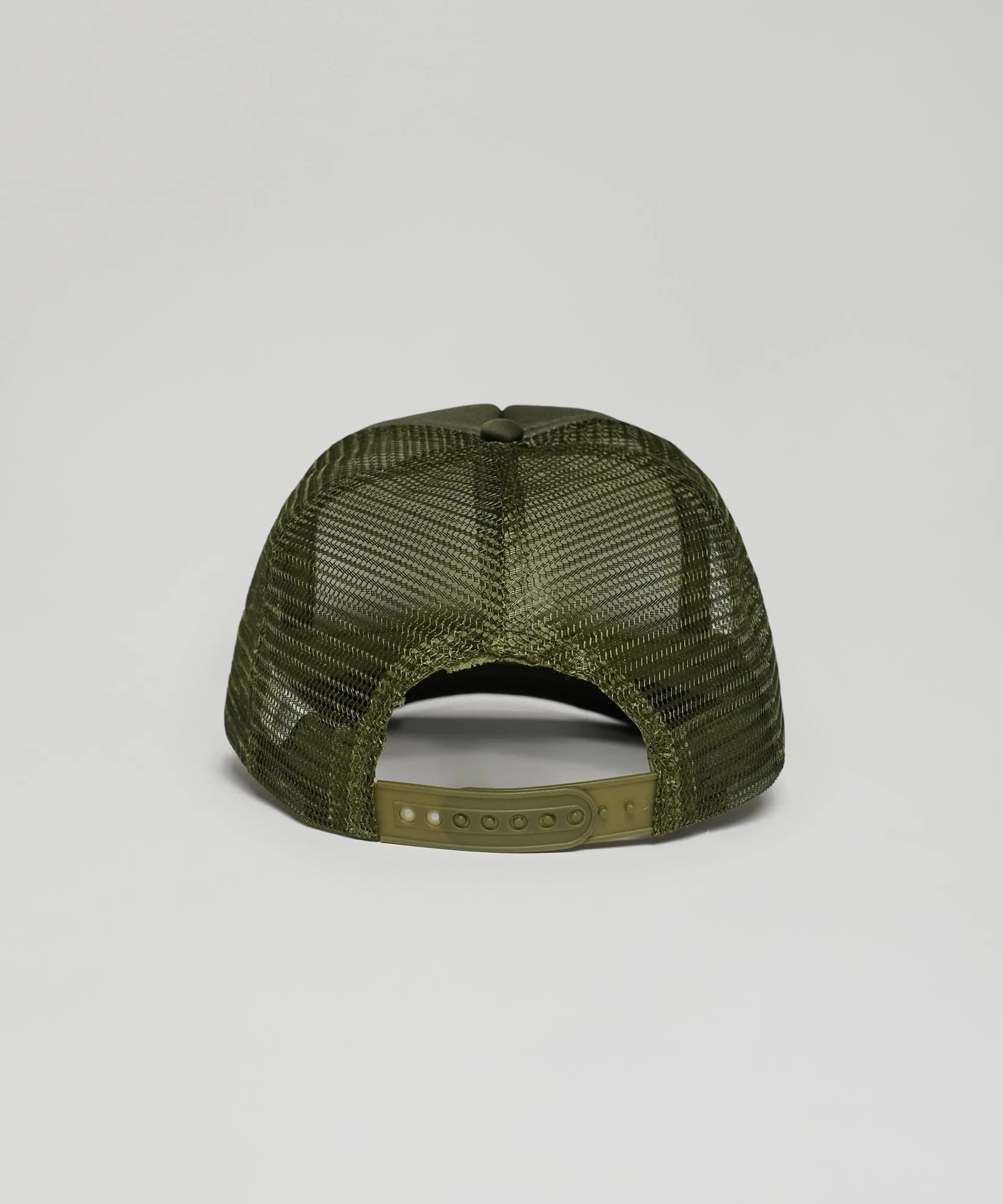 mishka_keep_watch_embroidered_trucker_hat__olive_green_2.webp Fashion Mishka Keep Watch Embroidered Trucker Hat - Olive Green Hats