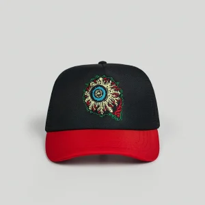 Cheap Mishka Rock Eyeball Embroidered Trucker Hat Hats