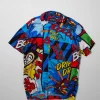 Shop Money Drip Allover Print Short Sleeve Shirt Button Downs