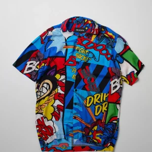 Shop Money Drip Allover Print Short Sleeve Shirt Button Downs