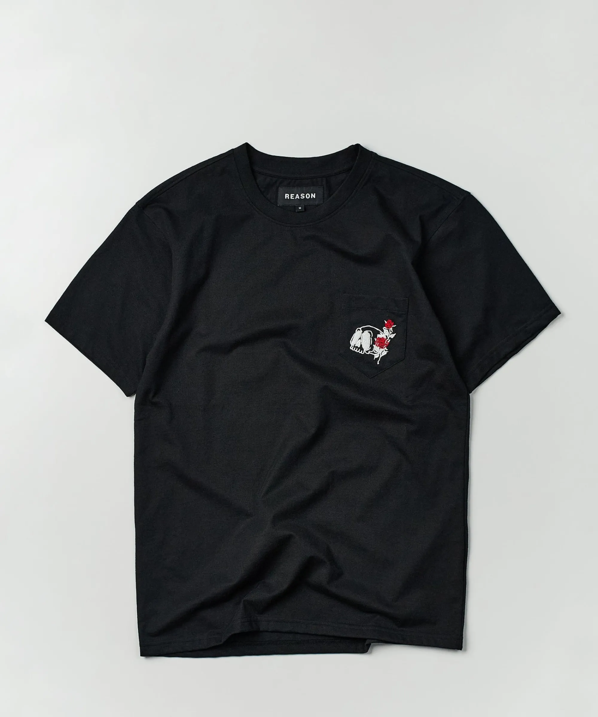 nice_trip_short_sleeve_graphic_print_embroidered_pocket_tee__black_1.webp Cheap Nice Trip Short Sleeve Graphic Print Embroidered Pocket Tee - Black Graphic Tees