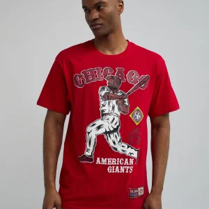 Outlet NLBM Chicago Short Sleeve Tee - Red Graphic Tees