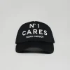 Sale No1 Cares Print Trucker Hat - Black Hats
