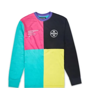 Clearance Nolan Color Block Long Sleeve Tee Long Sleeve Tees | Graphic Tees