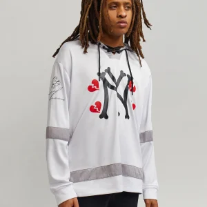 New NY Crossbone Hockey Jersey Hoodies | Hoodies