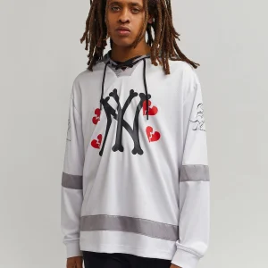 New NY Crossbone Hockey Jersey Hoodies | Hoodies