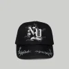 Discount NY Embroidery Trucker Hat - Black Hats