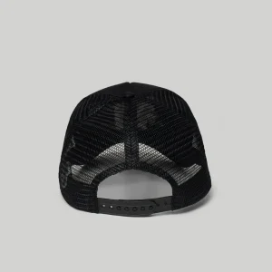 Discount NY Embroidery Trucker Hat - Black Hats