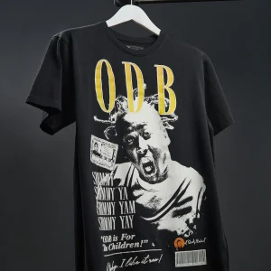 Online ODB For Children Short Sleeve Tee - Black Graphic Tees